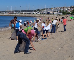 limpeza praia 2